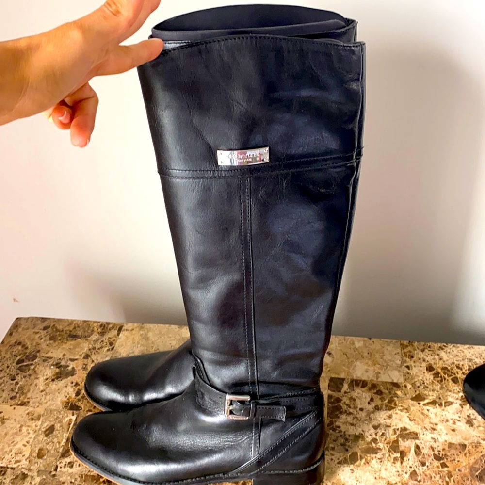COPY - Coach tall leather black boots size 7.5
